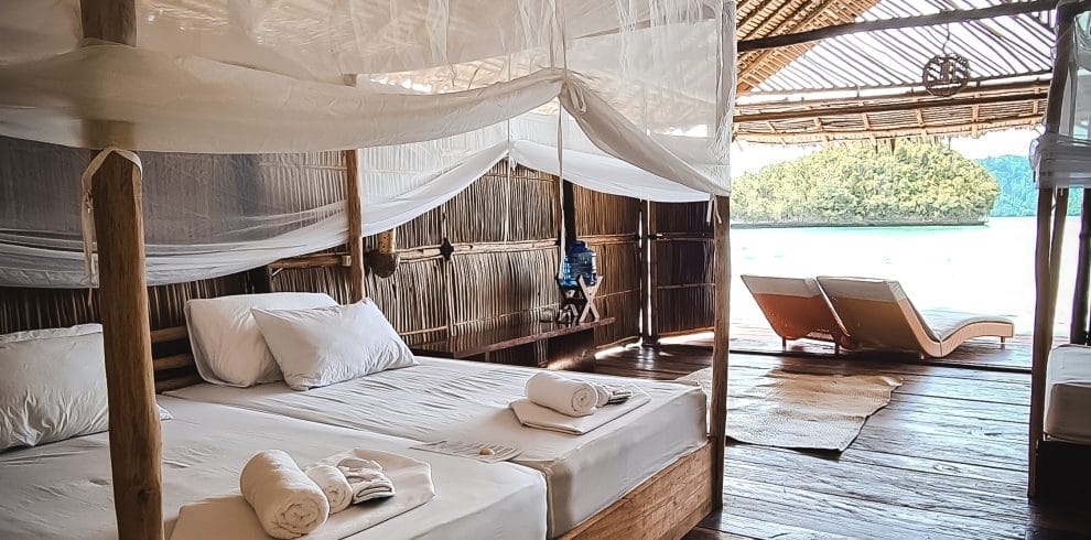 Eco Over Water Bungalow - Katembe Private Island Raja Ampat