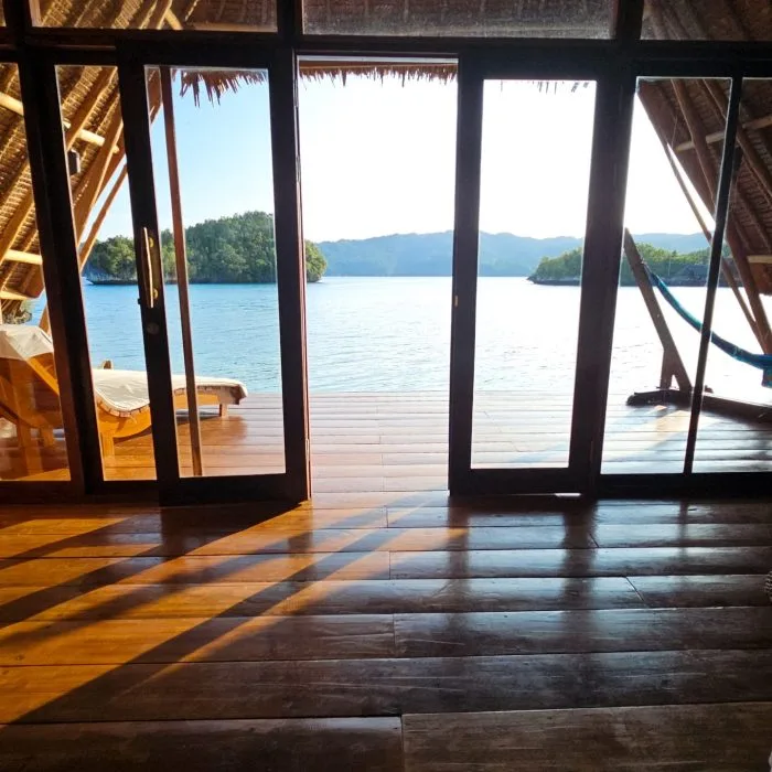 Deluxe Eco Over Water Bungalow - Katembe Private Island Raja Ampat