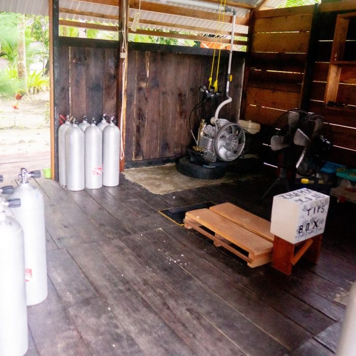 PADI Dive Center at Katembe Private Island Raja Ampat
