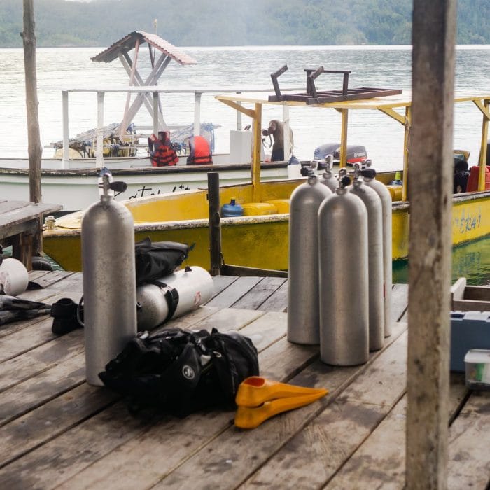 PADI Dive Center at Katembe Private Island Raja Ampat