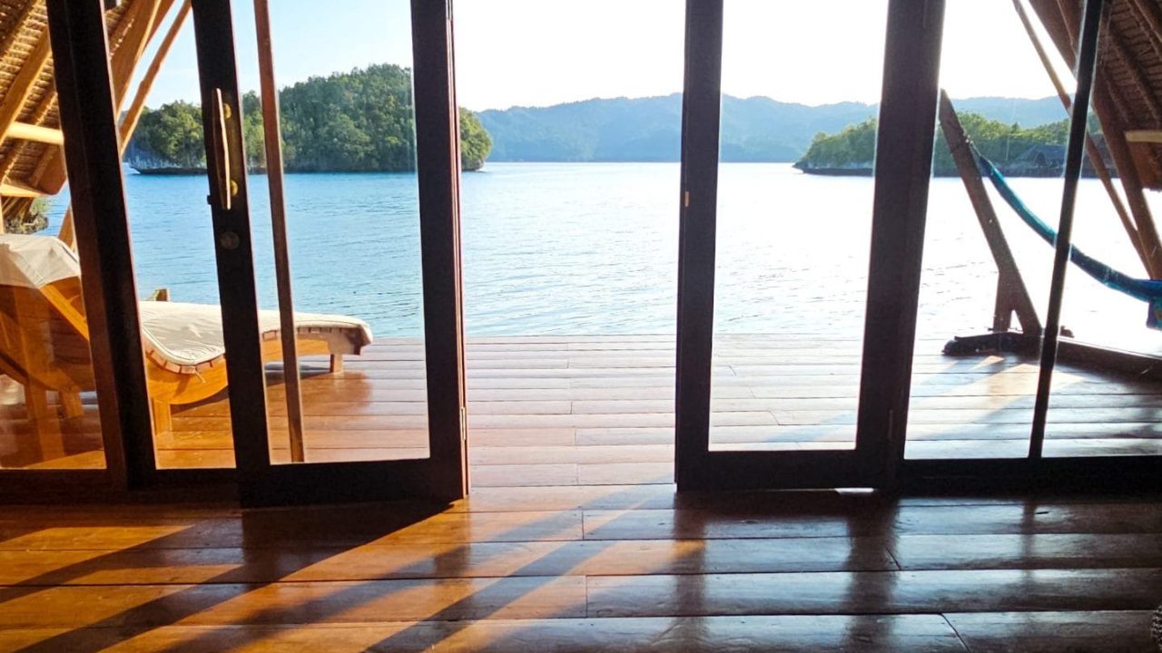 Deluxe Eco Over Water Bungalow - Katembe Private Island Raja Ampat